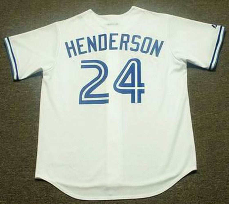 Rickey Henderson Toronto Blue Jays 1993 Home Baseball Stitched Baseball Jersey | CTJS0639