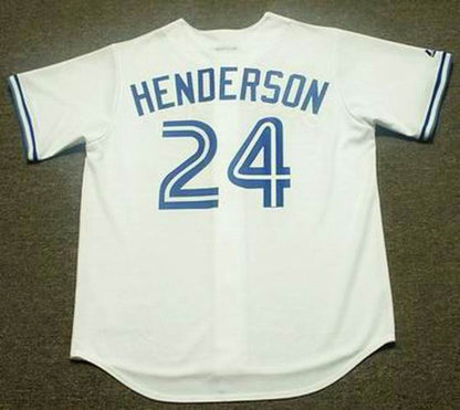 Rickey Henderson Toronto Blue Jays 1993 Home Baseball Stitched Baseball Jersey | CTJS0639