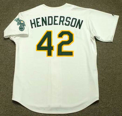 Dave Henderson Oakland Athletics 1989 Home Baseball Throwback Stitched Jersey | CTJS2404