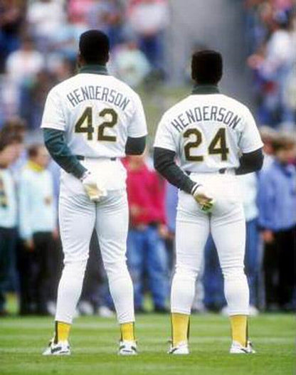 Dave Henderson Oakland Athletics 1989 Home Baseball Throwback Stitched Jersey | CTJS2404