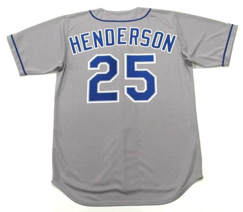 Rickey Henderson Los Angeles Dodgers 2003 Away Baseball Stitched Baseball Jersey | CTJS0649