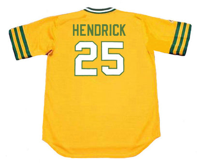 George Hendrick Oakland Athletics 1972 Cooperstown Baseball Stitched Jersey | CTJS1967