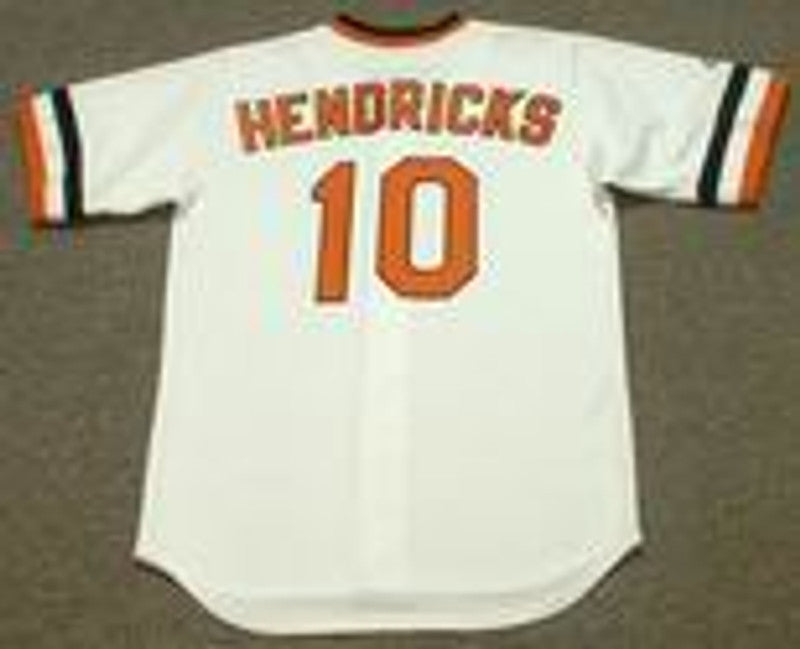 Elrod Hendricks Baltimore Orioles 1974 Cooperstown Throwback Stitched Jersey | CTJS2149