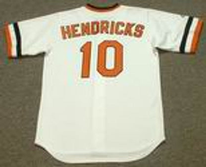 Elrod Hendricks Baltimore Orioles 1974 Cooperstown Throwback Stitched Jersey | CTJS2149