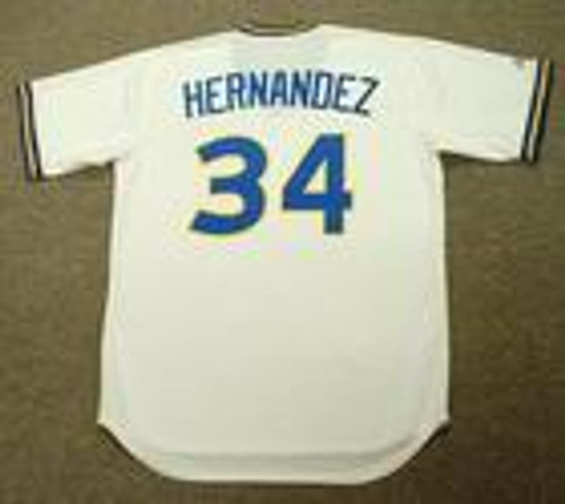 Felix Hernandez Seattle Mariners Cooperstown Throwback Baseball Stitched Jersey | CTJS2110