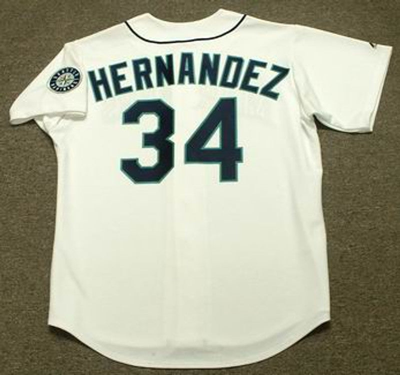 Felix Hernandez Seattle Mariners 2009 Throwback Home Baseball Stitched Jersey | CTJS2111