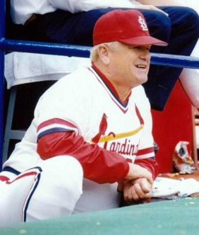 Whitey Herzog St Louis Cardinals 1982 Cooperstown Home Baseball Stitched Jersey | CTJS0072