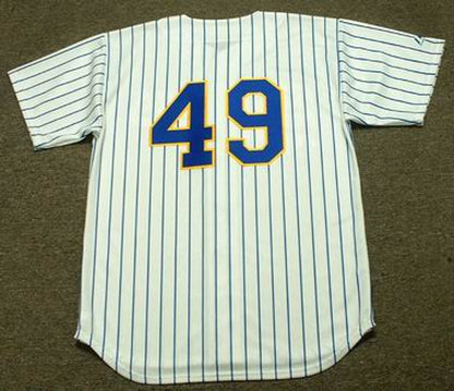 Teddy Higuera Milwaukee Brewers 1990 Cooperstown Home Stitched Baseball Jersey | CTJS0293