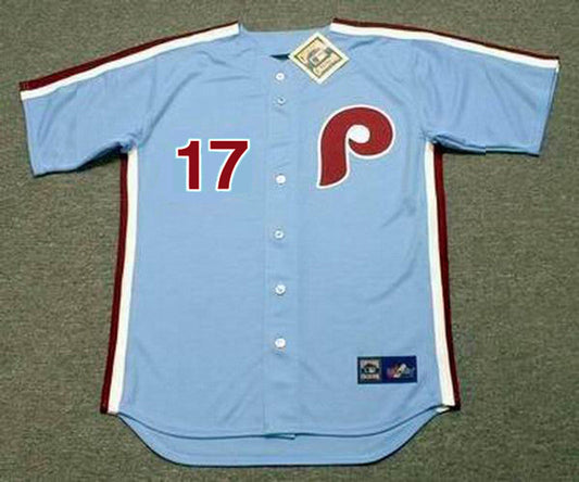 Rhys Hoskins Philadelphia Phillies 1980S Throwback Away Baseball Stitched Jersey | CTJS0702