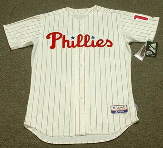 Rhys Hoskins Philadelphia Phillies Home Cool Base Authentic Baseball Stitched Jersey | CTJS0697