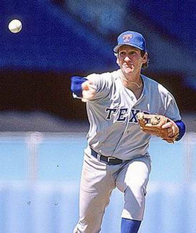 Charlie Hough Texas Rangers 1987 Cooperstown Throwback Away Stitched Jersey | CTJS2617