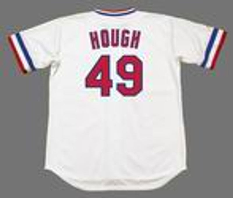 Charlie Hough Texas Rangers 1982 Cooperstown Home Baseball Stitched Jersey | CTJS2618