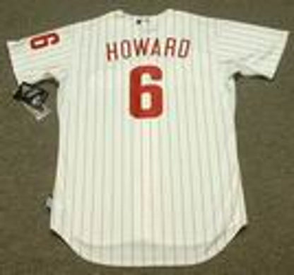 Ryan Howard Philadelphia Phillies 2010 Cool Base Authentic Home Baseball Stitched Jersey | CTJS0477