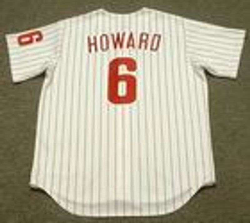 Ryan Howard Philadelphia Phillies 2006 Throwback Home Baseball Stitched Jersey | CTJS0479