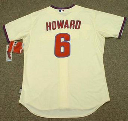 Ryan Howard Philadelphia Phillies 2012 Authentic Cool Base Alternate Baseball Stitched Jersey | CTJS0476