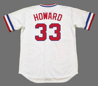 Frank Howard Texas Rangers 1972 Home Baseball Throwback Stitched Jersey | CTJS2082