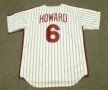 Ryan Howard Philadelphia Phillies 1980S Cooperstown Throwback Home Baseball Stitched Jersey | CTJS0480