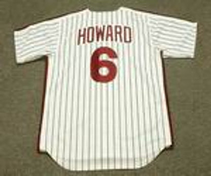 Ryan Howard Philadelphia Phillies 1980S Cooperstown Throwback Home Baseball Stitched Jersey | CTJS0480