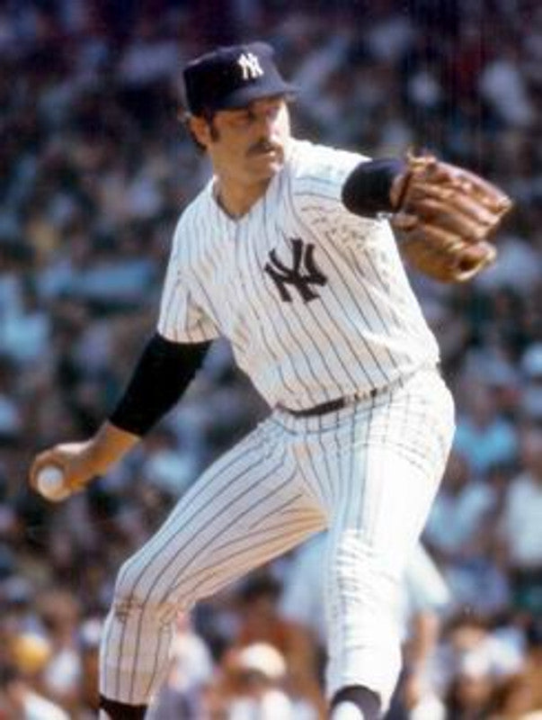 Jim Catfish Hunter New York Yankees 1977 Cooperstown Home Stitched Jersey | CTJS1718