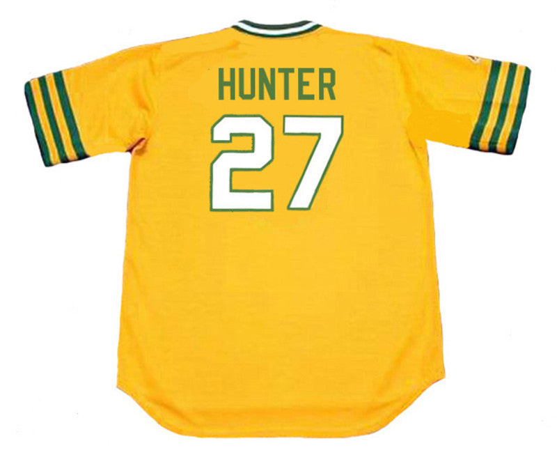 Jim Catfish Hunter Oakland Athletics 1973 Cooperstown Baseball Stitched Jersey | CTJS1714