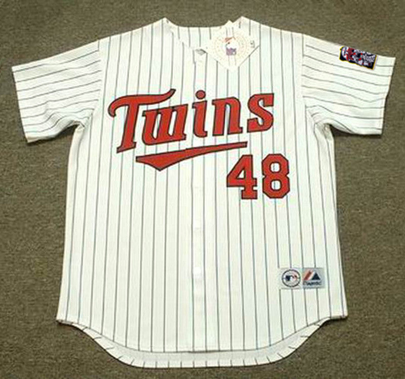 Torii Hunter Minnesota Twins 2002 Throwback Home Baseball Stitched Jersey | CTJS0148