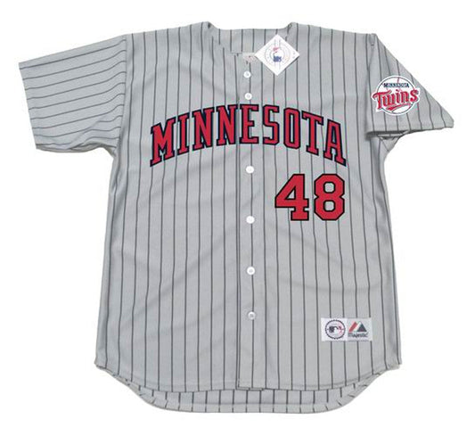 Torii Hunter Minnesota Twins 2001 Throwback Away Baseball Stitched Jersey | CTJS0149