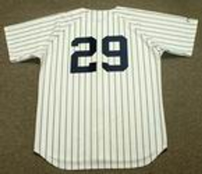 Jim Catfish Hunter New York Yankees 1977 Cooperstown Home Stitched Jersey | CTJS1718