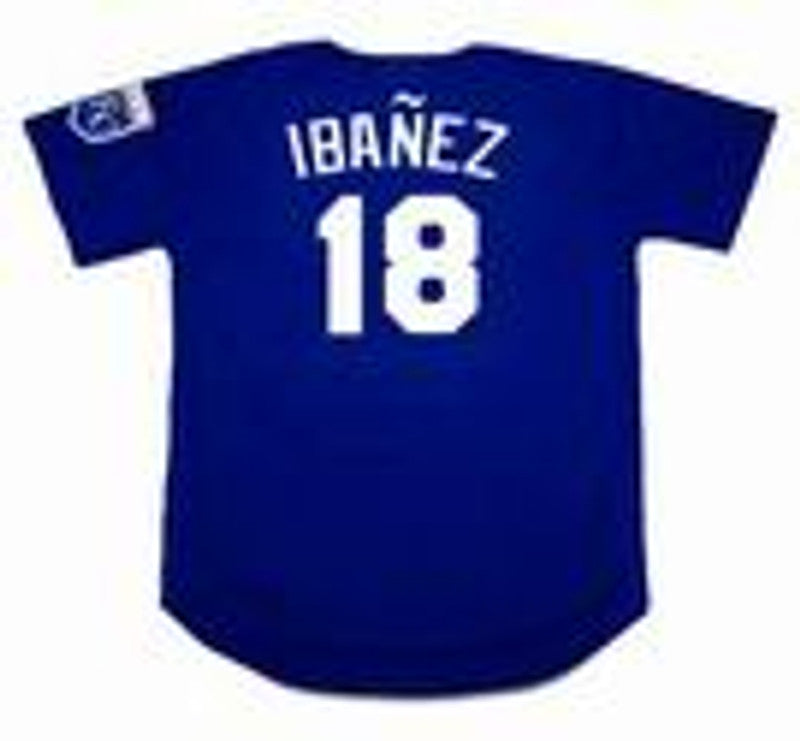 Raul Ibanez Kansas City Royals 2002 Alternate Throwback Baseball Stitched Jersey | CTJS0746