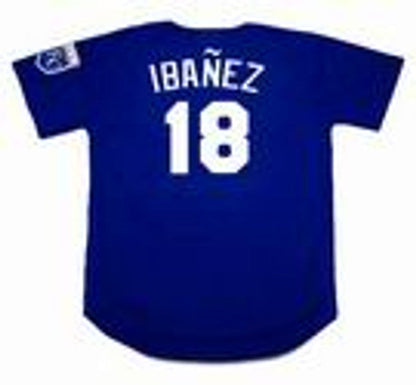 Raul Ibanez Kansas City Royals 2002 Alternate Throwback Baseball Stitched Jersey | CTJS0746