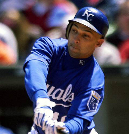Raul Ibanez Kansas City Royals 2002 Alternate Throwback Baseball Stitched Jersey | CTJS0746