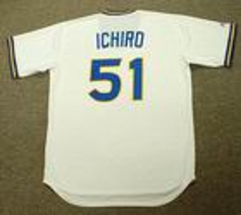 Ichiro Suzuki Seattle Mariners 1970S Cooperstown Baseball Stitched Jersey | CTJS1843