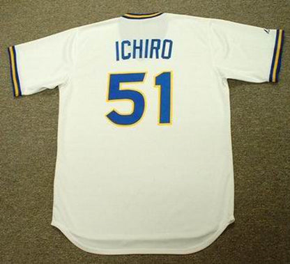 Ichiro Suzuki Seattle Mariners 1970S Cooperstown Baseball Stitched Jersey | CTJS1843