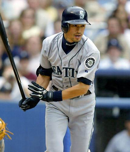 Ichiro Suzuki Seattle Mariners 2001 Throwback Away Baseball Stitched Jersey | CTJS1841