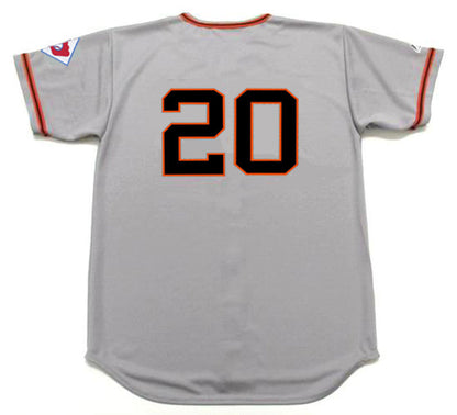 Monte Irvin New York Giants 1951 Throwback Away Baseball Stitched Jersey | CTJS0987