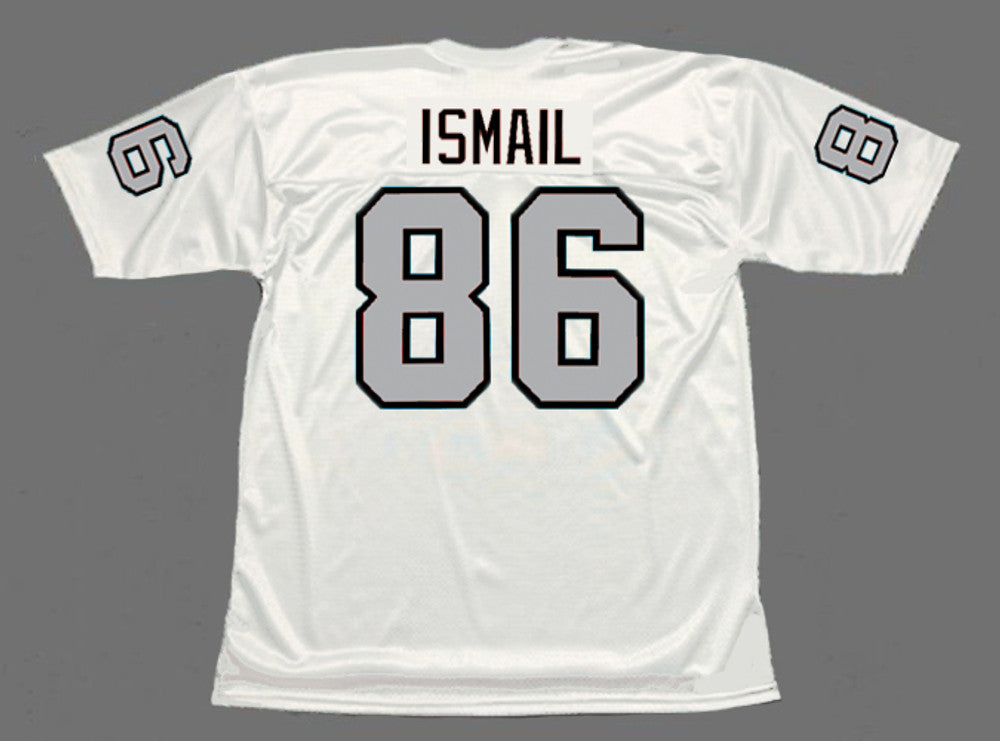 Rocket Ismail Los Angeles Raiders 1994 Away Throwback Nfl Football Jersey jersey front view