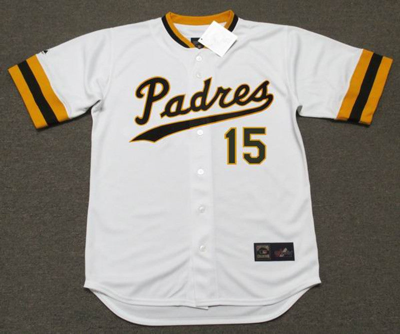 Mike Ivie San Diego Padres 1974 Cooperstown Home Baseball Stitched Jersey | CTJS1063