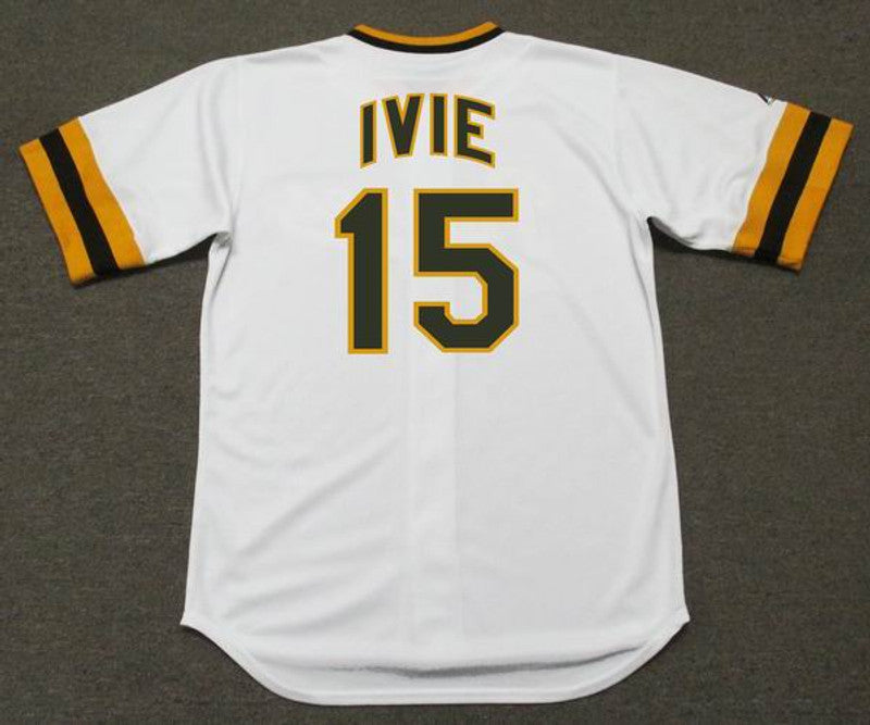 Mike Ivie San Diego Padres 1974 Cooperstown Home Baseball Stitched Jersey | CTJS1063