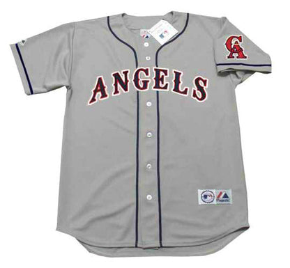 Jim Edmonds California Angels 1996 Throwback Away Baseball Stitched Jersey | CTJS1695