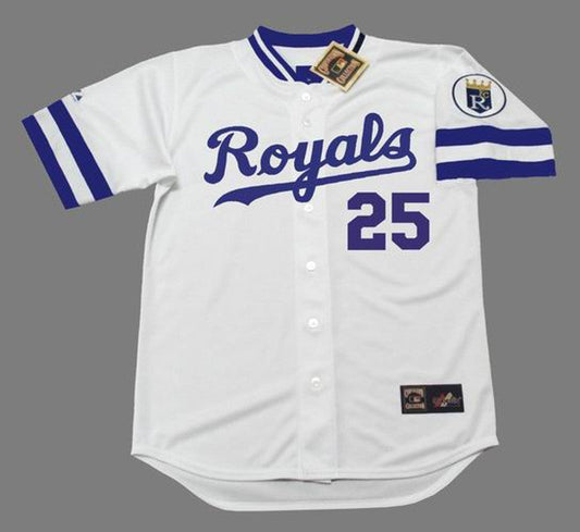 Danny Jackson Kansas City Royals 1985 Home Throwback Baseball Stitched Jersey | CTJS2440