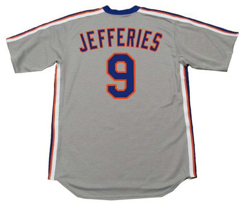 Gregg Jefferies New York Mets 1987 Cooperstown Away Baseball Stitched Jersey | CTJS1916