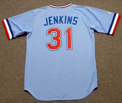 Ferguson Jenkins Texas Rangers 1981 Cooperstown Throwback Stitched Jersey | CTJS2097
