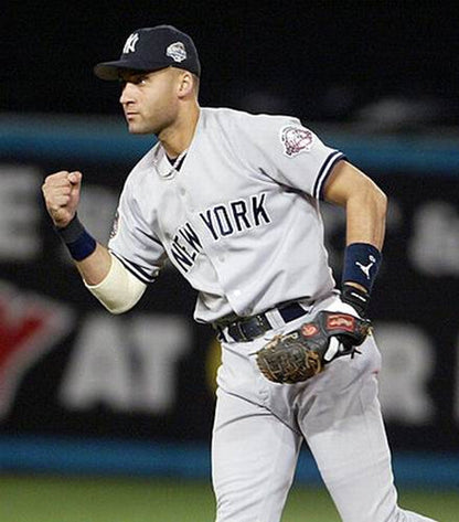 Derek Jeter New York Yankees 2003 Throwback Away Baseball Stitched Jersey | CTJS2285