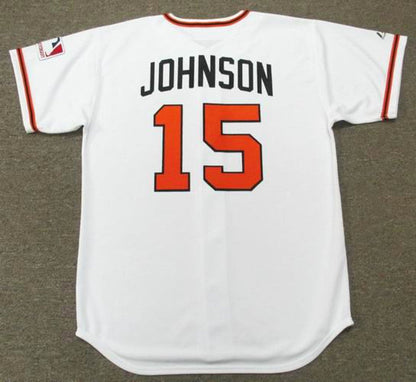 Davey Johnson Baltimore Orioles 1969 Cooperstown Home Baseball Stitched Jersey | CTJS2360