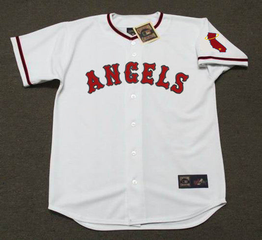 Jay Johnstone California Angels 1970 Cooperstown Home Baseball Stitched Jersey | CTJS1762