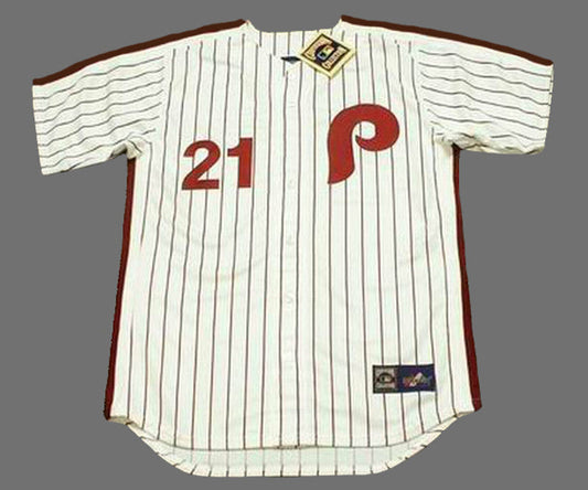 Jay Johnstone Philadelphia Phillies 1976 Cooperstown Throwback Home Baseball Stitched Jersey | CTJS1761