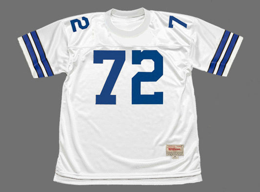 Dallas Cowboys Ed Too Tall Jones NFL jersey front view