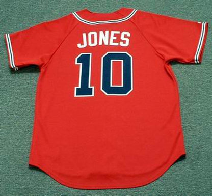 Chipper Jones Atlanta Braves 2008 Throwback Alternate Baseball Stitched Jersey | CTJS2558