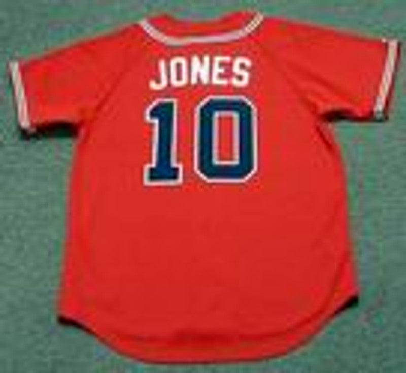 Chipper Jones Atlanta Braves 2008 Throwback Alternate Baseball Stitched Jersey | CTJS2558