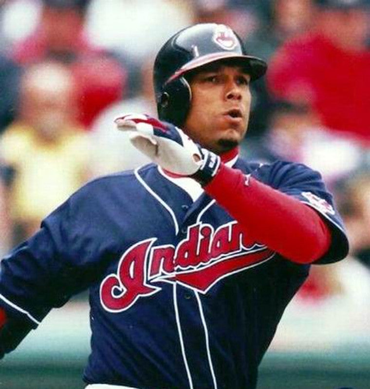 David Justice Cleveland Indians 1997 Throwback Alternate Baseball Stitched Jersey | CTJS2351