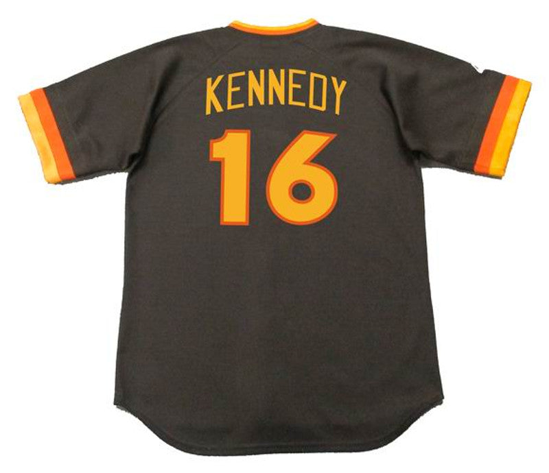 Terry Kennedy San Diego Padres 1984 Cooperstown Away Baseball Stitched Jersey | CTJS0288
